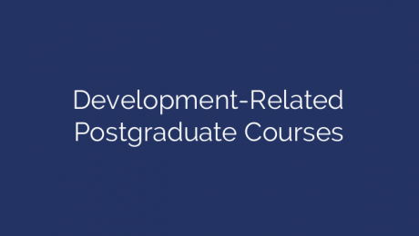 Development-Related Postgraduate Courses